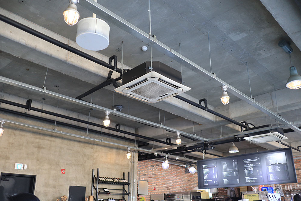 Commercial air conditioning installation in London