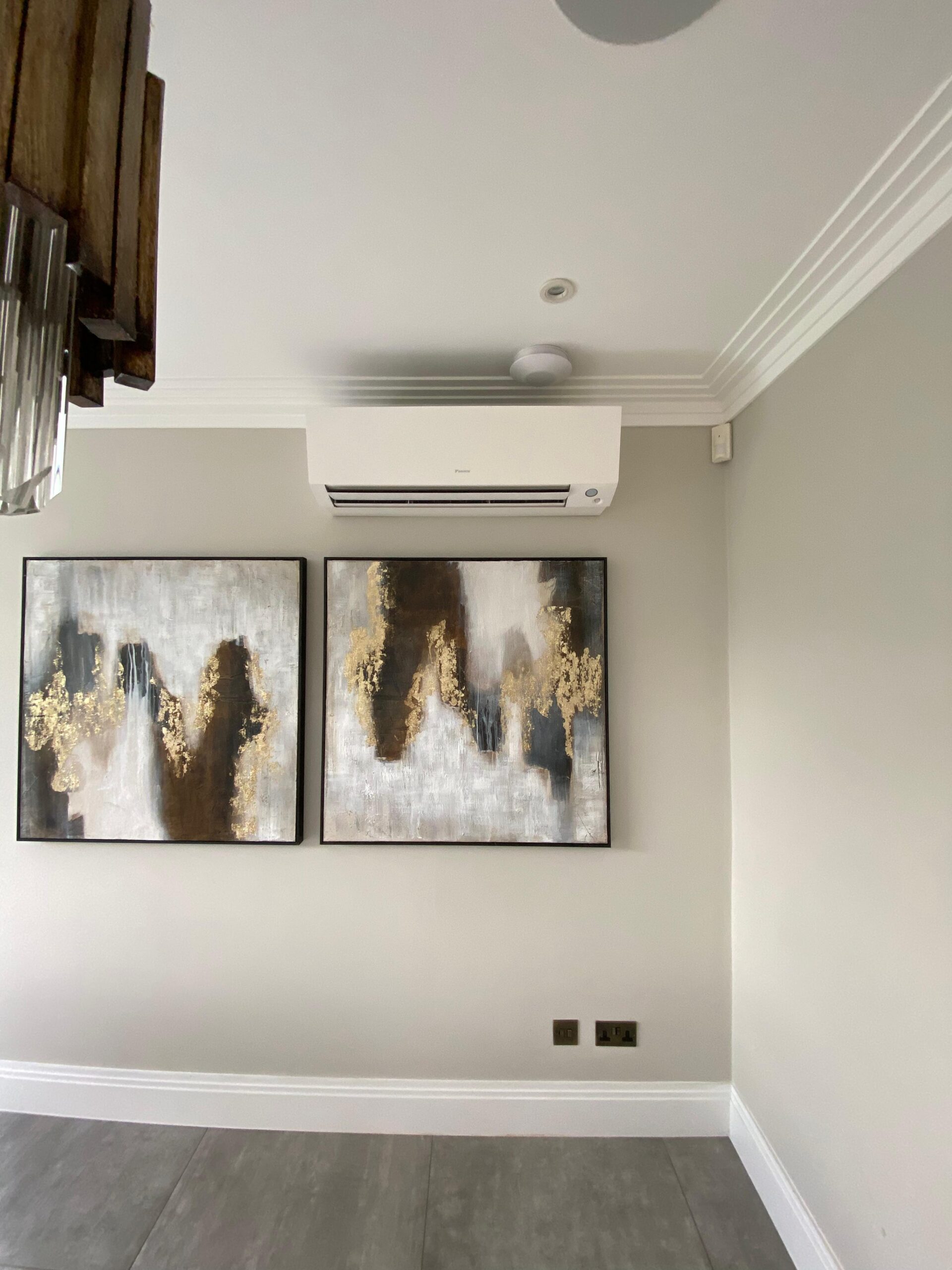 Domestic air conditioning in Hertford bedroom